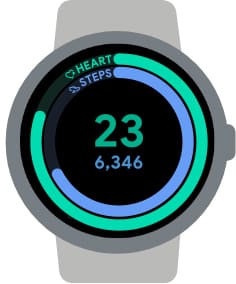 Heart rate monitor wear os sales