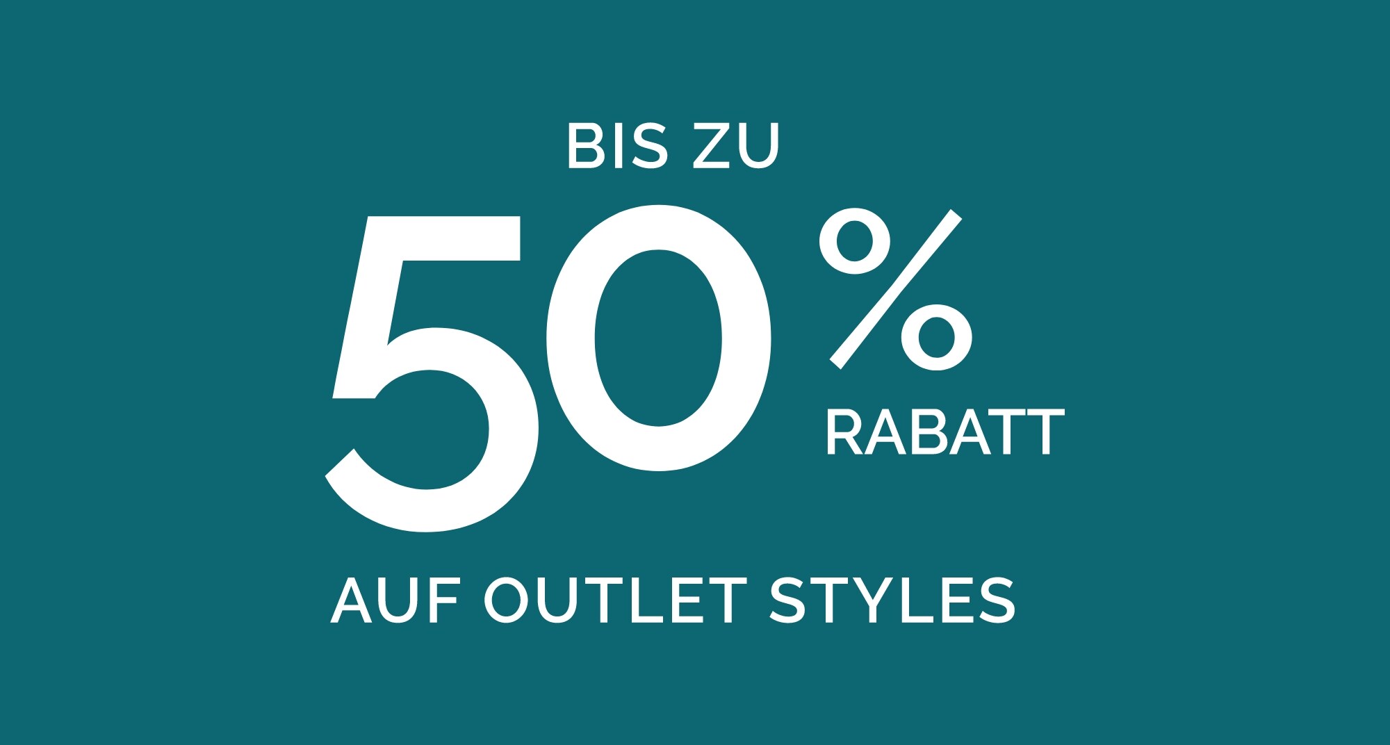 Up To 50% Off Outlet Items.