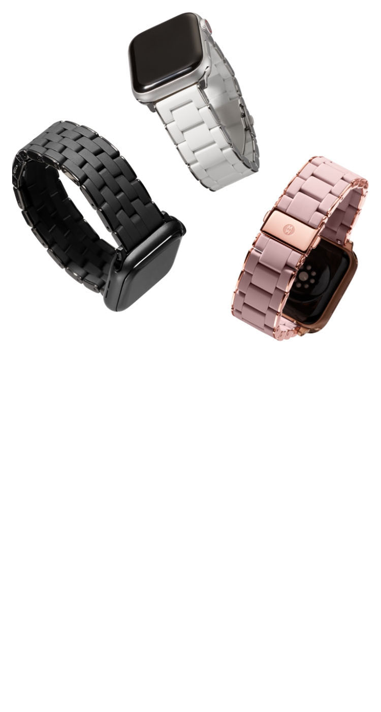 Arrière-plan avec bracelet pour Apple WatchMD MICHELE Arrière-plan avec bracelet pour Apple WatchMD MICHELE
