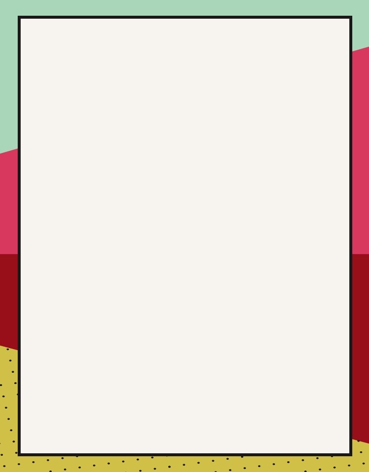 Arrière-plan beige avec un bord multicolore