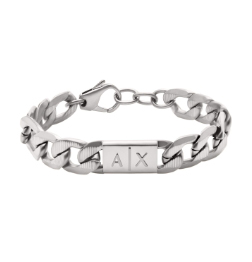 Stainless steel men's bracelet.