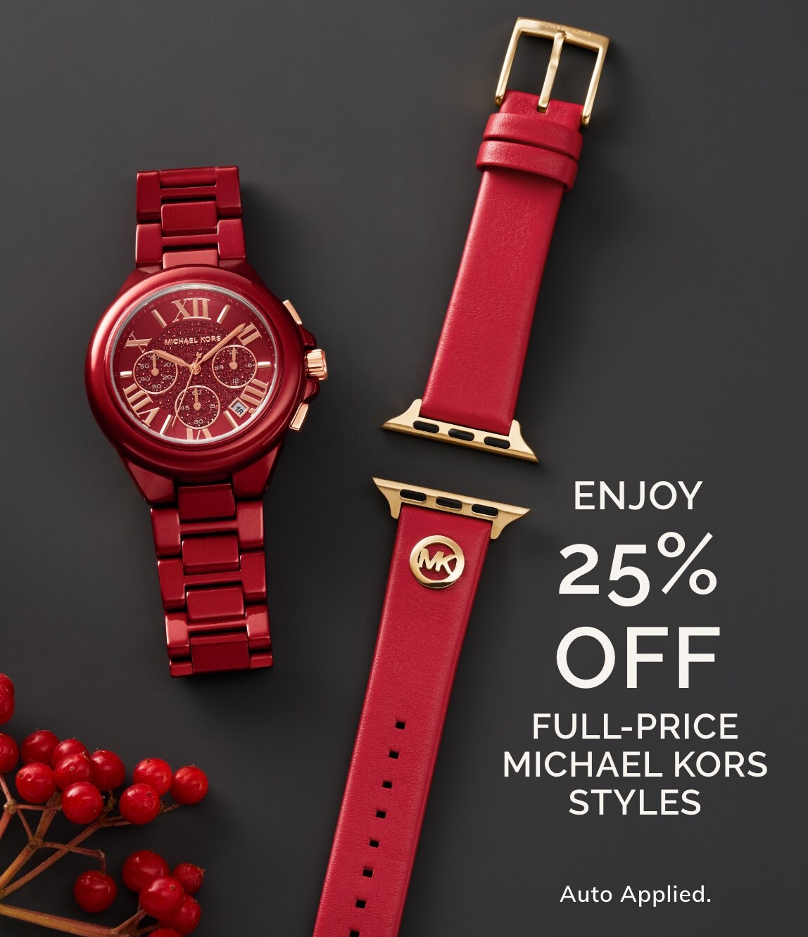 Enjoy 25% Off Full-Price Michael Kors Styles