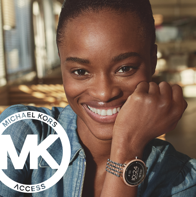 Womens mk sales smart watch
