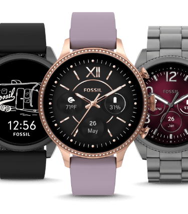 Une variété de montres intelligentes Gen 6.