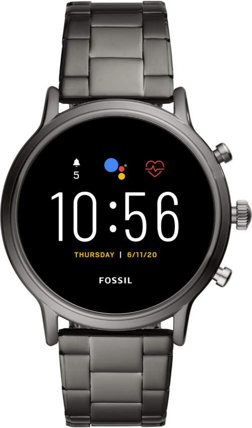 All-black smartwatch.
