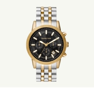 Mens gold shop michael kors smartwatch