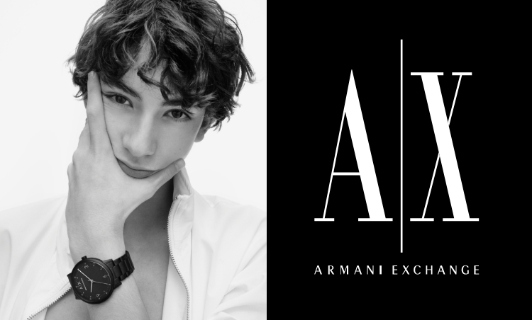Armani Exchange logo Armani Exchange logo