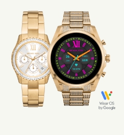 Gold Michael Kors watches.