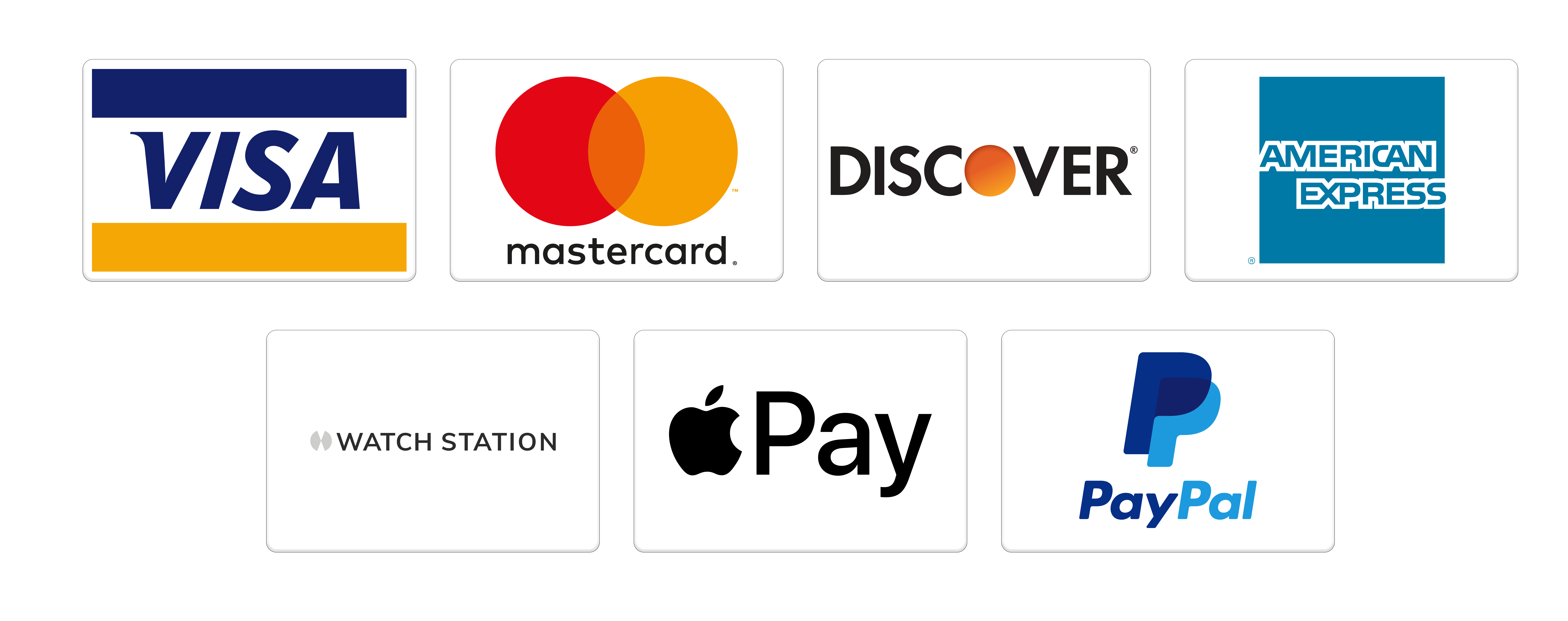 logos de paiement