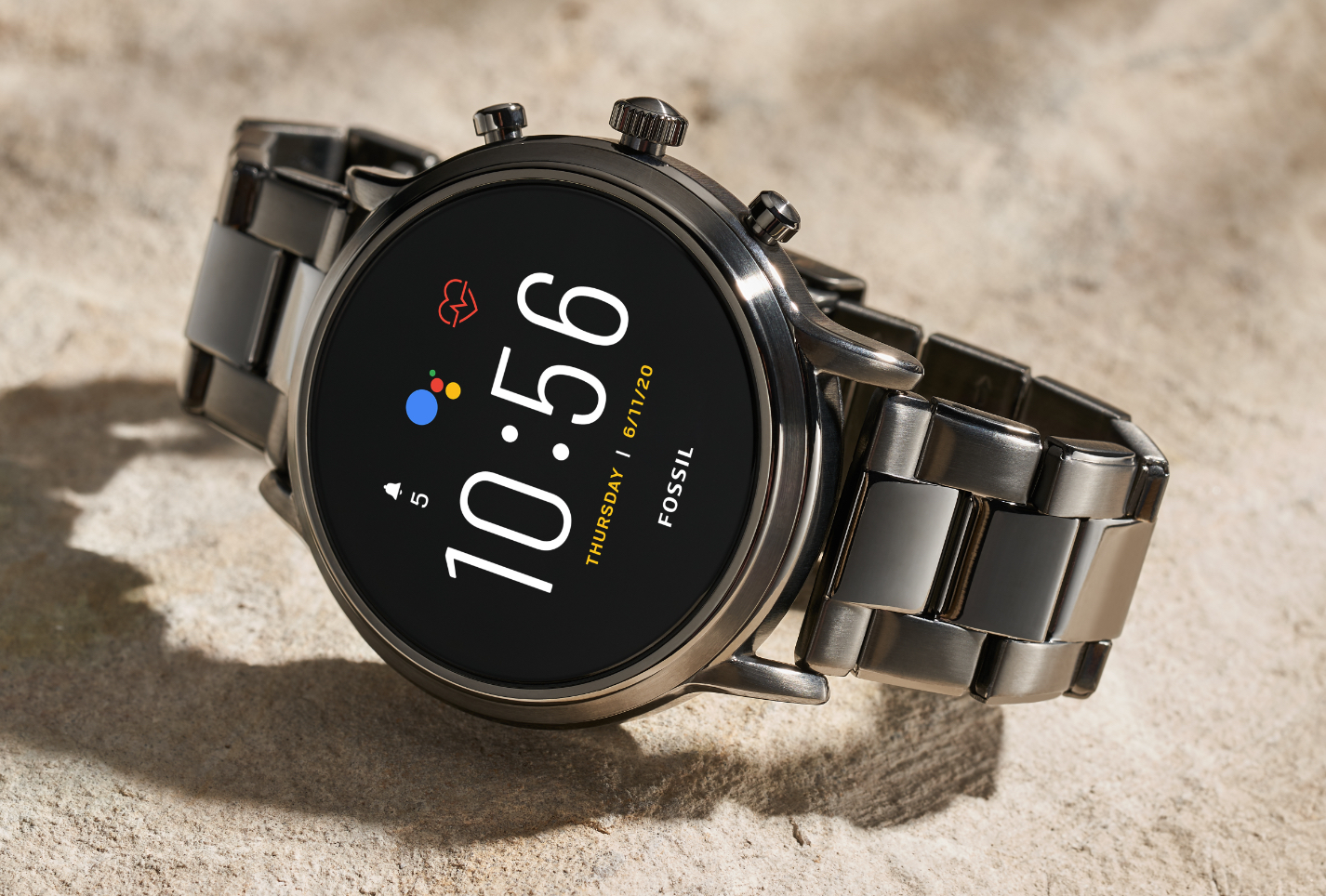 All-black smartwatch.
